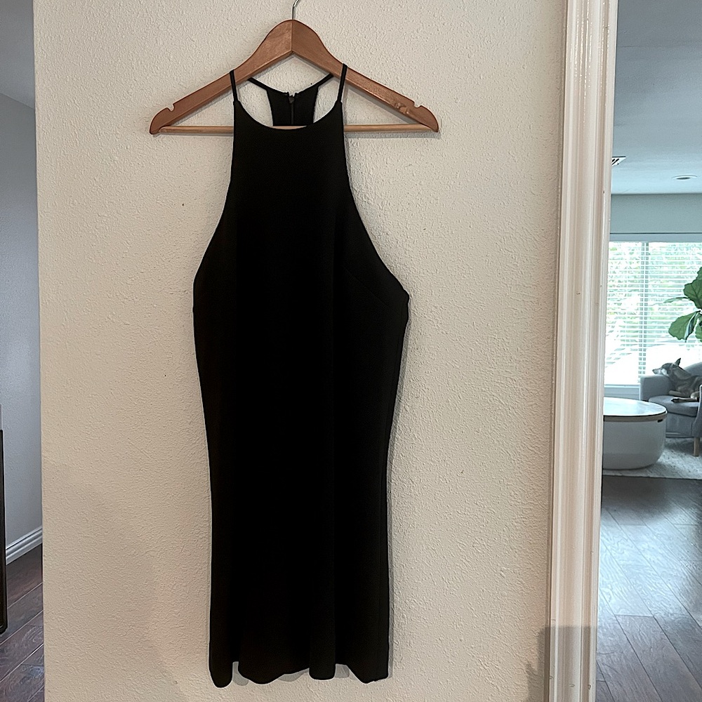 Black T-back mini dress- worn once for bday